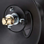 Amazon Basics Retractable Air Hose Reel - Fits 3/8-Inch 50-Feet Air Compressor Hoses, Portable, Works Well, 300PSI, Black, Hoses Excluded, Not for Water/Pressure Washers - Image 2