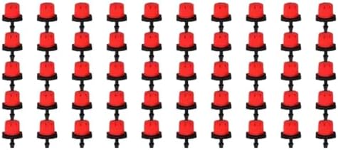 Drip Irrigation Emitters 400PCS Drip Irrigation System Plant Watering Set Watering Kits Adjustable Drippers Irrigation(Red-400PCS) by Unknown