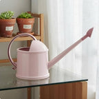 Watering Can Long Spout Sprinkler Ergonomic Handle Lightweight PP Construction Suitable for Balcony Use, Beige - Image 3