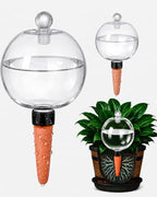 2 Pack 26 oz Extra Large Plant Self Watering Globes with Caps by Unknown