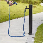Stainless Steel Tall Outdoor Water Tap, Freestanding Vertical Hose Holder, Rust-Proof Irrigation Post with Faucet for Garden, Patio, Farm & Courtyard Use by Unknown