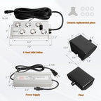 Ultrasonic Mist Maker Fogger 6 Heads, 5000ml/H Ultrasonic Fogger - Image 3