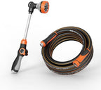 Giraffe Tools Garden Hose 5/8", 25ft Watering Wand Set by GiraffeTools