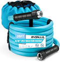 25FT RV Drinking Water Hose, 5/8" Food Grade Rubber Fresh Water Hose, Lead & BPA Free, Kink-Resistant, Leak-Free Potable Water Hose for RV, Camper, Trailer, Garden by Unknown