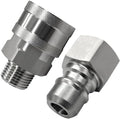 beduan Pressure Washer Fitting 1/2 NPT Quick Connector Coupler Socket by Beduan