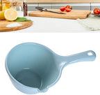 2PCS Plastic Water Ladle, Bath Ladle, Dippers Water Bath Scoop Kitchen Bathroom Garden Water Scoop Cup Home Essential for Watering Flowers Bathing - Image 4