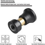 Hose Nozzle, Lichamp 5 Pack Heavy Duty Brass Fireman Style High Power Leak Proof Adjustable Garden Water Sprayer, Suitable for Car Wash, Patio Cleaning, Watering Lawn and Garden, Shower Pets (Black) - Image 3
