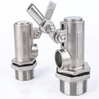 316 Stainless Steel Float Ball Valve 1/2" & 3/4" Port Automatic Water Level Controller with Adjustable Wheel(0.5inch) - Image 5