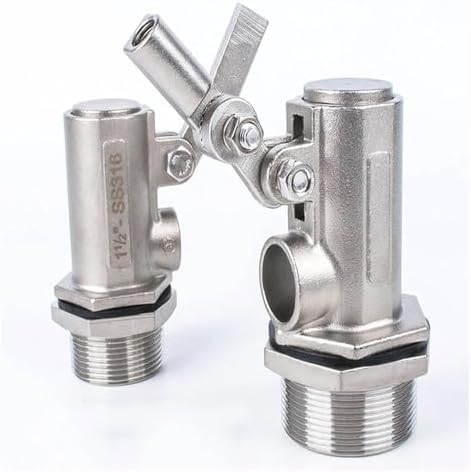 316 Stainless Steel Float Ball Valve 1/2" & 3/4" Port Automatic Water Level Controller with Adjustable Wheel(0.5inch) - Image 5