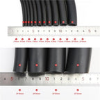 FKM Viton Rubber Hose Tube, ID 2-25mm Oil Fuel Resistant High Temperature Fluorine Pipe 1/2m(2M,ID 4mm x OD 7mm) - Image 7