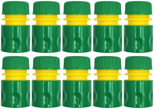 10PCS Hose Garden Tap Water Hose Pipe 1/2 inch 16mm Connector Quick Adapter Fitting Repair Watering Greenhouse(C-10PCS) by Unknown