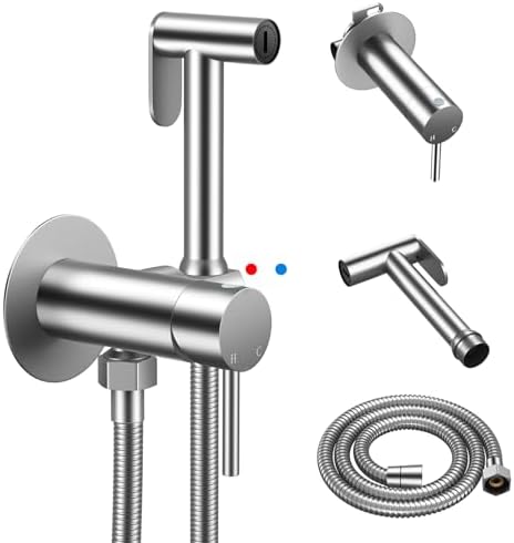 Arofa Built-in Hot and Cold Bidet Sprayer for Toilet, Hands-Free Control by AROFA
