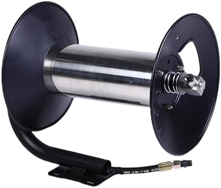 Pressure Washer Hose Reel Heavy Duty Manual Crank Wall Mounted for Professional Use 4000 PSI 164ft - Image 2