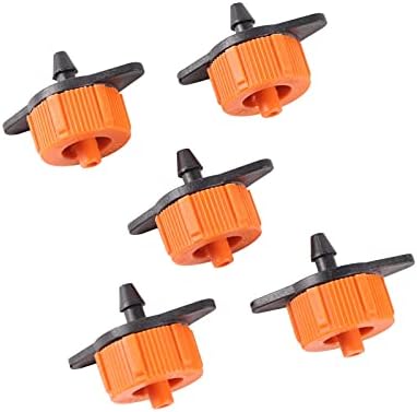 Lawn Garden Sprinkler Adjustable Steady Flow Nozzle Pressure Detachable Compensating Dripper 4/7mm Interface Garden Drip Irrigation Accessories (Color : 4L) - Image 7