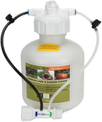 EZ-FLO 3/4 Gallon Hose‑Bib & Drip Fertilizer Injector | Low‑Pressure Garden Feeder for On/Off Flow & Drip Irrigation | EZ 2005‑HB by EZ-FLO