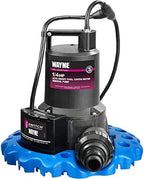 Wayne 57729-WYNP WAPC250 Pool Cover Pump, Blue & Flexzilla Garden Hose 5/8 in. x 100 ft., Heavy Duty, Lightweight, Drinking Water Safe, ZillaGreen - HFZG5100YW-E - Image 2