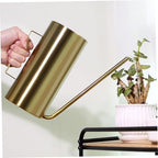 1.5L Stainless Steel Watering Can, Gold Long Spout Flower Jug for Table Bonsai - Image 4