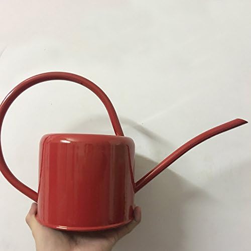 Retro Style Gorgeous Long Spout/Iron Watering Can Gardening Tool 1.7 L(red) - Image 5