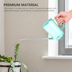 Stainless Steel Long Spout Watering Can 2 Sets for Home Office - Image 7