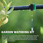 TEHAUX Automatic Drip Irrigation Kit DIY Micro Drip Irrigation System 15m Tubing Outdoor Garden Watering System for Lawn Greenhouse Plant Watering - Image 7