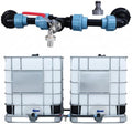 Rain Barrel Diverter Kit Heavy Duty 2 Barrel Compatible by Unknown
