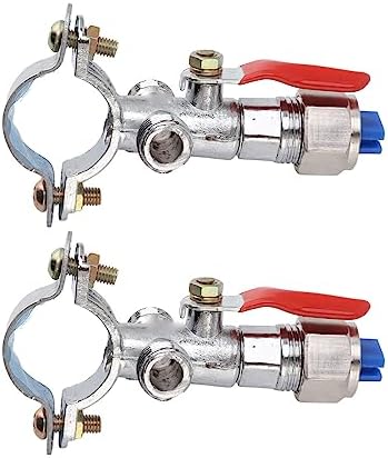 10PCS Garden Hose Nozzle,Heavy Duty Metal Water Hose Sprayer Atomizing Spray Nozzle Set Zinc Alloy Agricultural Plant Water Misting Fan Nozzle for Tractor Lawn Landscaping Irrigation - Image 5