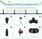 Plants Misting System for Irrigation with Adjustable Knob - Image 2