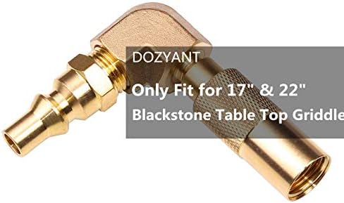 12 ft RV Propane Quick Connect Hose for Blackstone 17 and 22 Inch Griddles - Image 3
