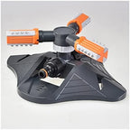 Lawn Garden Sprinkler Garden Sprinkler Automatic Lawn Water Sprinklers for Yard 360 Degree 3- Arm Rotating Sprinkler System TUE88(Rojo) by Unknown