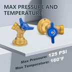 40Pack Seelink 3/4" FIP x 3/4" MHT Hose Bibb Valve - Image 5