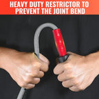 YAMATIC Flexible Pressure Washer Hose 100 FT 1/4", M22-14mm Females - Image 5
