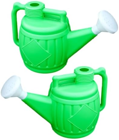 2pcs 5l Plastic Watering Can with Gentle Sprinkle by UONLYtech