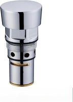 Heavy-duty self-closing shower valve, chrome-plated brass shower controller, wall-mounted shower faucet, suitable for gyms, swimming pools, schools and public facilities (Surface mounted 90 degrees) - Image 3