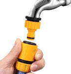Hose Faucet Quick Connector Garden Water Pump Filter Pipe Extender Home Tube Joint Adapter Irrigation System Repair Supplies(Orange,3pcs) - Image 4