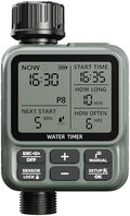 Egardenkart, Sprinkler Timer Outdoor - Water Timer for Garden Hose with Automatic, Manual, Rain Delay Mode | Large Display Water HoseTimer | Automatic Irrigation System for Garden, Lawns, Backyards by Egardenkart