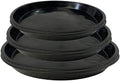 Plant Saucer 16 18 20 Inch, 6 Pack Heavy Duty Large Plant Tray for Planter Pot, Plastic Flower Pot Saucers Drip Water Trays for Indoors and Outdoors by DUNPUTE
