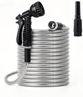 LIKOO Expandable Stainless Steel Flexible Heavy Duty Garden Water Hose by Unknown