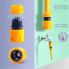 Expandable Garden Hose Repair Kit 20PCS Hose Quick Connect Fitting(for 12/16/25mm I.D. Hoses) Garden Irrigation Accessories for Pipe Repair and Replacement(4204) - Image 4