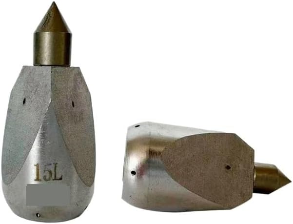 High Pressure Sewer Jetter Cleaning Nozzle - Stainless Steel 3/8" with 3 Forward & 5 Backward Holes for Efficient Pipe(1l2 30L 150bar) - Image 4