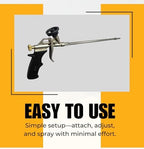 Vega Bond Professional Long Nose Applicator Gun for Spray Foam 360° 24-inch - Image 4