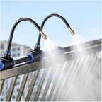 Garden Drip Irrigation System Kits | Adjustable Water Output, Flexible Nozzles, Quick-Connect Setup, 295ft Length, Perfect for Fence Mounting & Easy Installation by Unknown