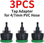 Ship accessories 5-100m Garden Watering Hose 4/7mm PVC Micro Irrigation Pipe Drip Irrigation Tubing Sprinkler 1/4'' Lawn Balcony Greenhouse Irrigation accessories(B-3PCS) - Image 2