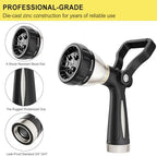 FANHAO Heavy Duty Garden Hose Nozzle + Heavy Duty Fireman's Hose Nozzle - Image 4