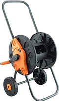 Hose Reels Garden Take-up Reel Car Wash Hose Winch Artifact Wall-Mounted Water Storage Car Outdoor Affordable Water Pipe Set (Color : Hose Reel+30M Pipe) by Unknown