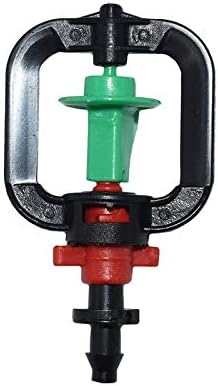 Garden Lawn Sprinkler Irrigation System Microjet Greenhouse Hanging Rotating Micro Nozzle with Barbed 1/4(1 I 4 Barbed) - Image 6