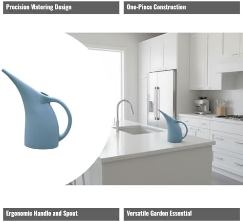 Long Spout Watering Can for Indoor Plants - pp Precision Garden Watering Can (Blue 27x12.5x27 cm) - Image 2