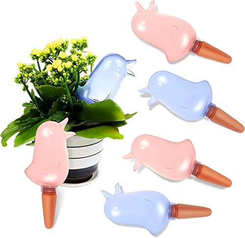 Plant Watering Device,6 Pack Self Watering Spikes Plant Waterer Bird Shape Self Watering Automatic Drip Irrigation Water Devices by Unknown