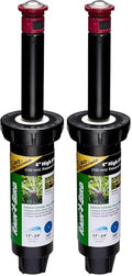 Rain Bird 22SAFPROPR Pressure Regulating (PRS) High-Efficiency Pro Rotary Sprinkler, 360° Full Pattern, 17' - 24' Spray Distance, 4" Pop-up Height (Pack of 2) by RainBird