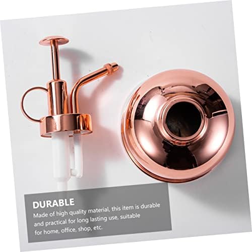 Golden Vintage Plant Watering Can 300ml Stainless Steel - Image 5