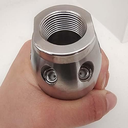 Sewer Jetter Nozzle Cleaning Nozzle 1/2 Adapter Nozzles High Pressure Universal M22 Washing Pipe Unclogging Water Sprinkler Accessories, M22 - Image 4